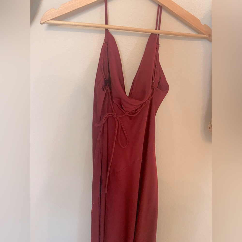 Astr The Label | Palisades Cowl Neck Maxi Dress | S